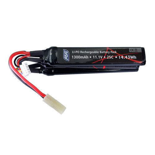 LiPo 1300mAh 11.1V 20C na styk Tamiya - ASG