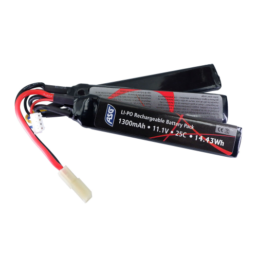 LiPo 1300mAh 11.1V 20C na styk Tamiya - ASG