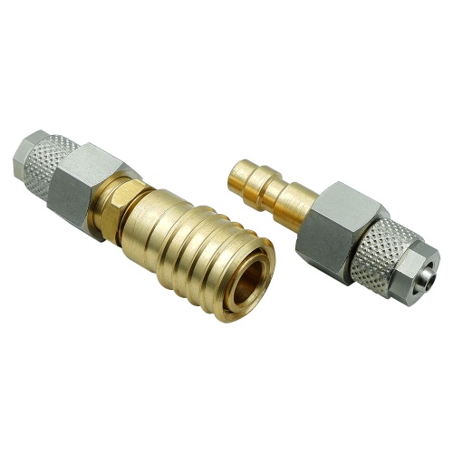 Zestaw szybkozłącza QD US dla węża 6mm - Mancraft