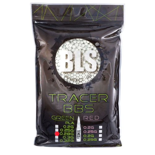 Kulki Tracer 0,28g zielone 3500 szt. - BLS