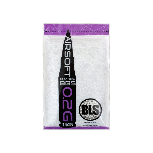 Kulki 0.20g białe 1kg. - BLS