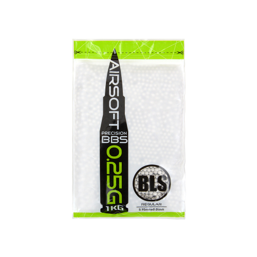 Kulki 0.25g białe 1kg. - BLS