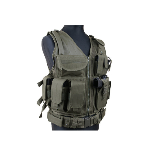 Kamizelka taktyczna KAM-39 oliwkowa - GFC