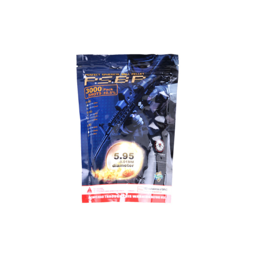 Kulki 0.25g białe - G&G - 0,750kg, 3000szt.
