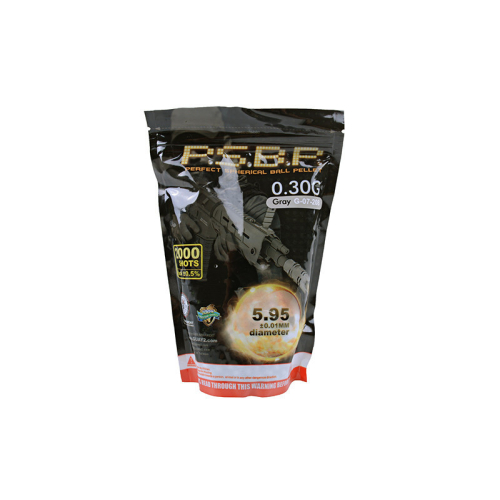 Kulki 0.30g szare 0.60kg. 2000szt. - G&G