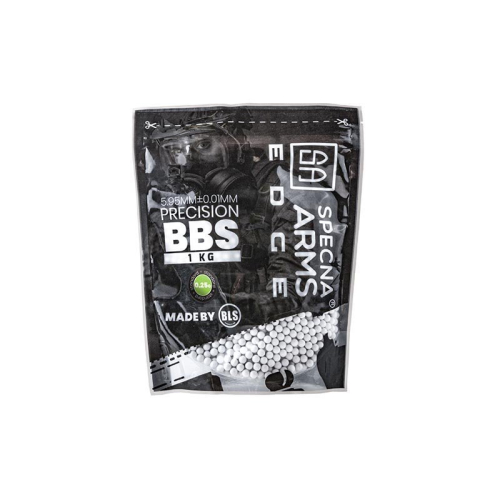 Kulki 0.25g białe 1.00kg. 4000szt. - Specna Arms EDGE