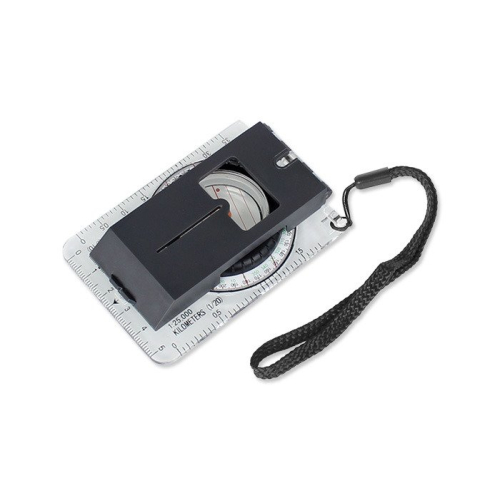 Kompas mapowy z lusterkiem - MFH