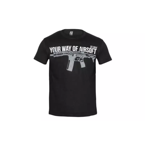 Koszulka Your Way of Airsoft 04 czarna - Specna Arms