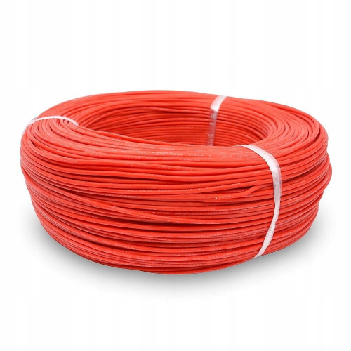Przewód silikonowy 18AWG czerwony