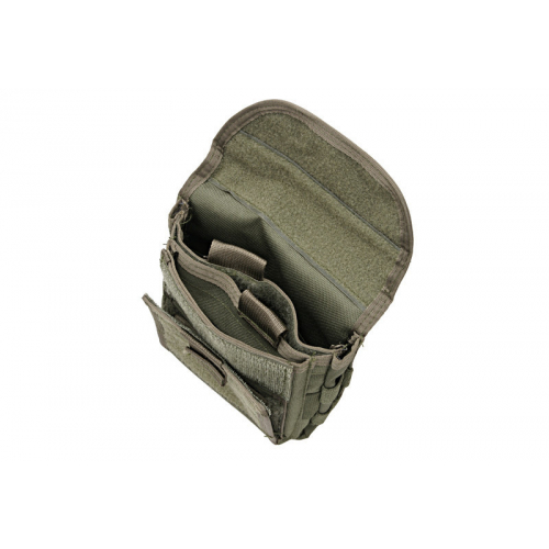 Panel administracyjny z mapnikiem oliwkowy - GFC