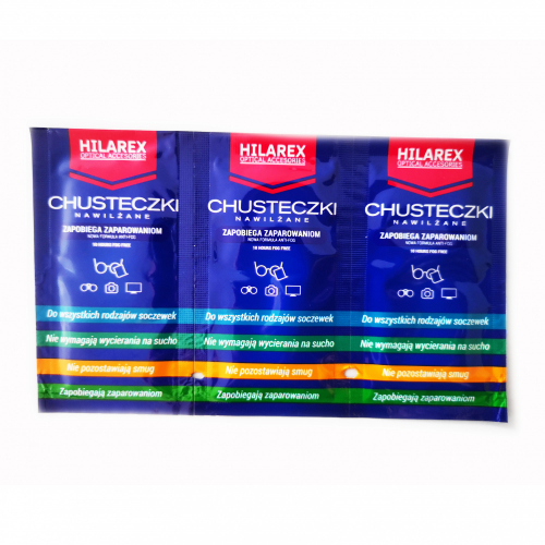 Chusteczka nawilżana Anty-Fog - Hilarex