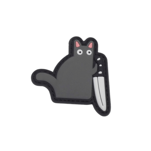 Naszywka Purrminator 3D Grey - Delta Armory