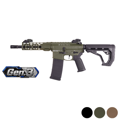 Replika karabinka R15 M-LOK 7" Freya Gen. 3 Olive - Delta Armory