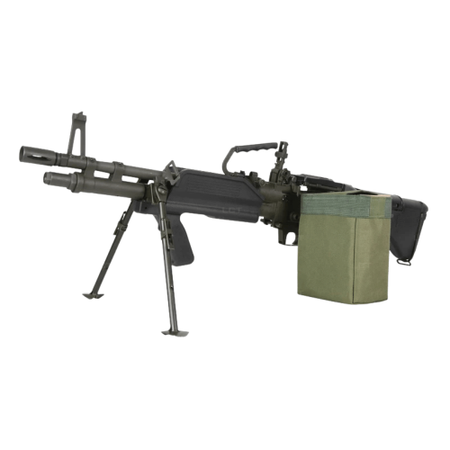 Replika karabinu maszynowego M60 E4 Aluminium Version Grey - LCT
