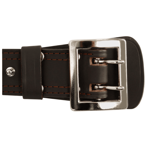 Pas oficerski skórzany brązowy - Hada