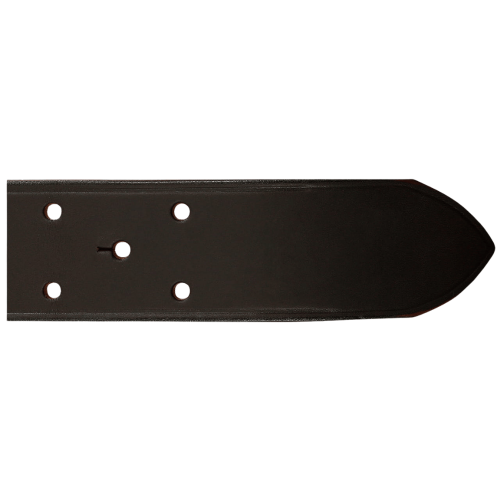 Pas oficerski skórzany brązowy - Hada