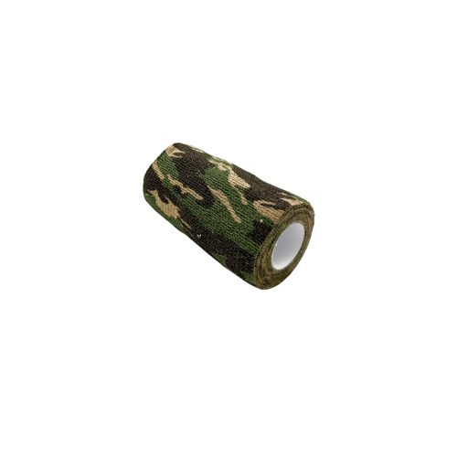 Taśma maskująca woodland 100mm/4,5m - Balystik