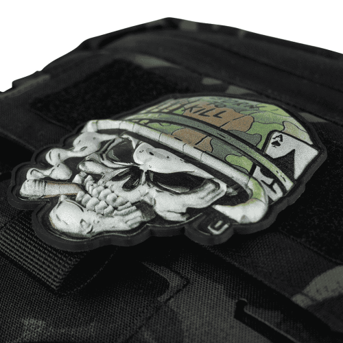Naszywka Skull Vietnam 3D UV - 101 INC