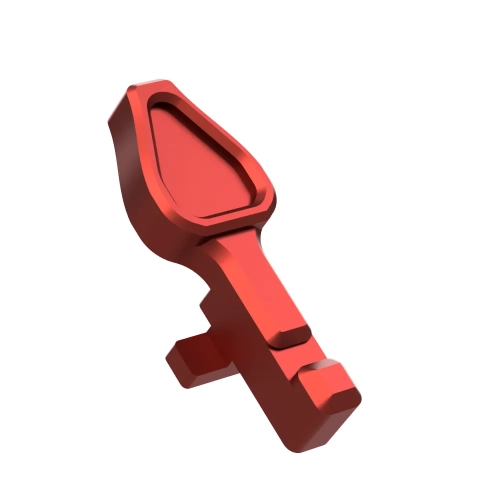 Bolt catch CNC M4/M16 czerwony - Mancraft