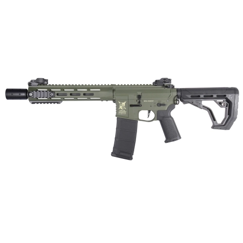 Replika karabinka M4 AR15 M-LOK SilentOps 10" Charlie EAGLE Oliwkowy - Delta Armory