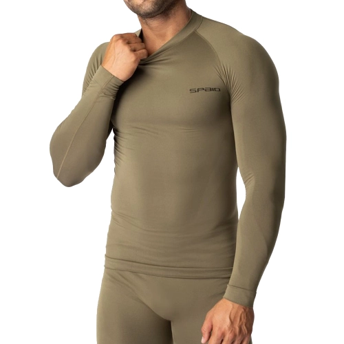 Koszulka termoaktywna Alpha olive - Spaio