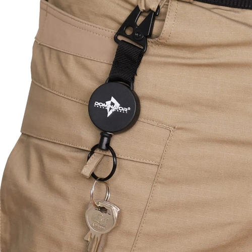 Retraktor smycz taktyczna 60cm czarny - Dominator