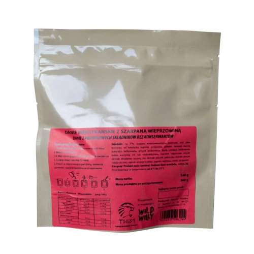 Danie meksykańskie z szarpaną wieprzowiną - THIS1