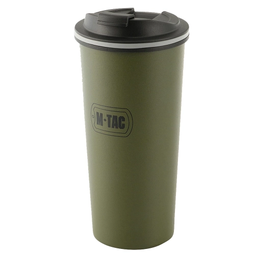 Kubek termiczny próżniowy 450ml Oliv - M-Tac