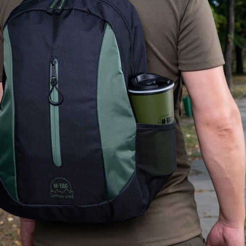 Kubek termiczny próżniowy 450ml Oliv - M-Tac