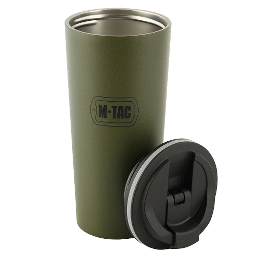Kubek termiczny próżniowy 450ml Oliv - M-Tac