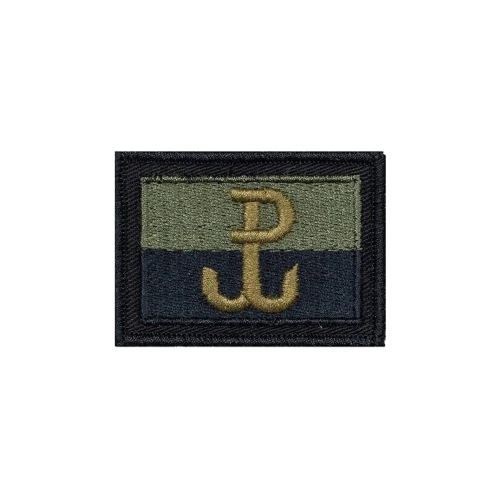 Naszywka flaga Polska Walcząca haft - SoldiersAsg