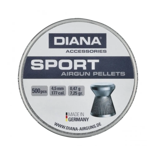 Śrut diabolo Sport 4.5mm 500szt. - Diana