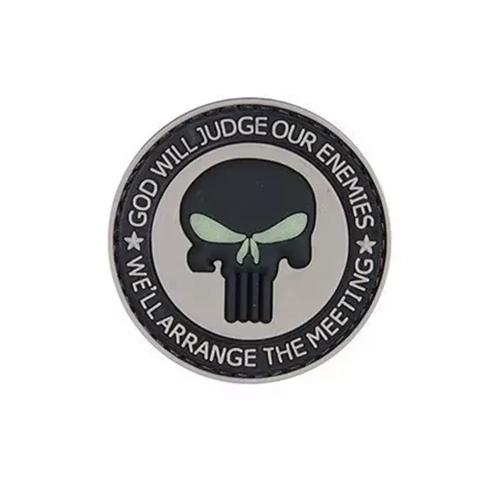 Naszywka God Will Judge Our Enemies 3D - GFC