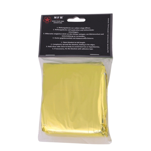 Koc termiczny folia NRC złota - MFH