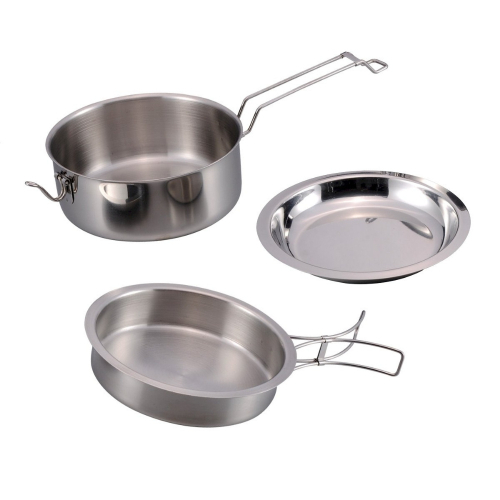 Menażka Stal 3-częściowa - Texar