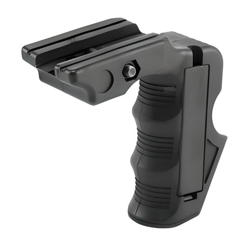 Kątowy chwyt przedni czarny - FMA