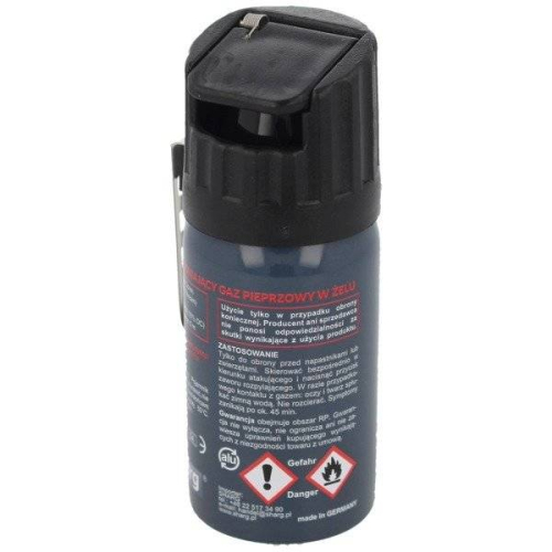 Gaz pieprzowy żel stożek 40ml - Red Pepper