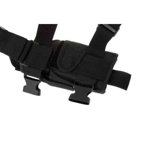 Kabura udowa z ładownicą na magazynki czarna - GFC