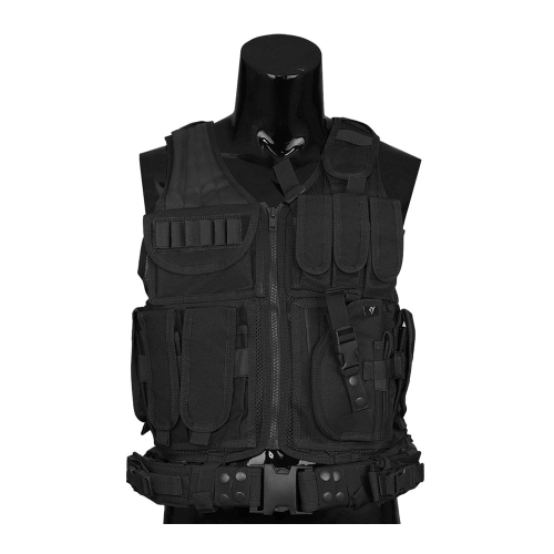 Kamizelka taktyczna Huzar czarna - Dominator