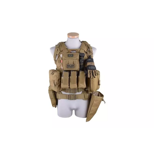 Kamizelka taktyczna Plate Carrier oliwkowa - GFC