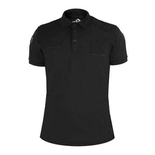 Koszulka Polo Wojskowa czarna - Dominator