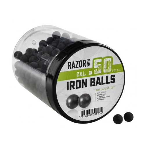 Kule Metalowo-Gumowe HDR/TP50 kal. 50/ 500 kul - RazorGun