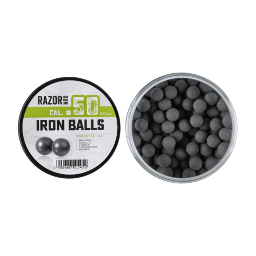 Kule Metalowo-Gumowe HDR/TP50 kal. 50/ 500 kul - RazorGun