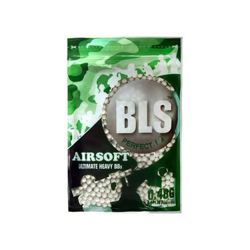 Kulki 0.48g białe 0.48kg. 1000szt. - BLS