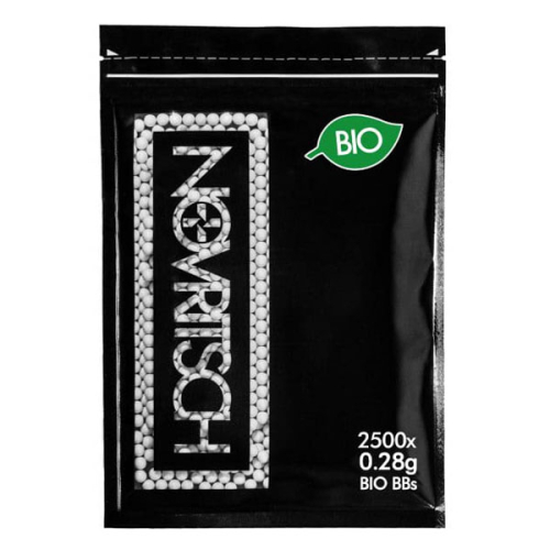 Kulki BIO 0.28g białe 0,7kg 2500szt. - Novritsch