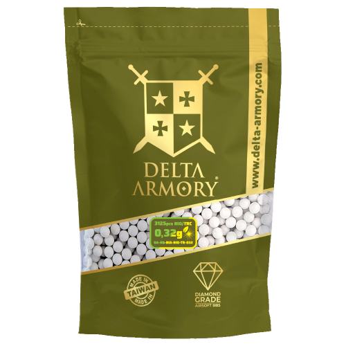 Kulki Diamond BIO Tracer 0.32g 3120szt. 1kg - Delta Armory