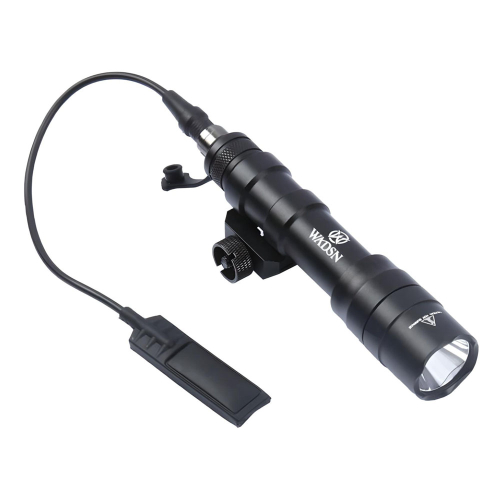Latarka taktyczna M600DF Dual Fuel Scout 1400LM pressure pad czarna - Wadsn