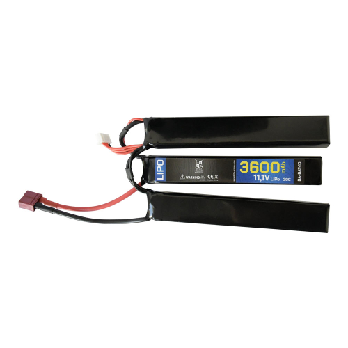 Lipo 3600mAh 11.1v 3S 20C Deans - Delta Armory