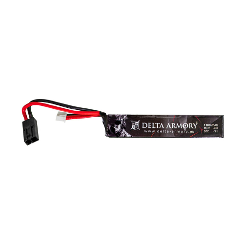 Lipo 1100mAh 11.1v 3S 20C Tamiya - Delta Armory