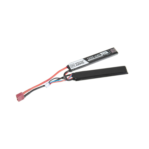 Lipo 1200mAh 7.4v 2S 15C-30C Deans - Specna Arms
